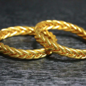 Gold Braided Bracelet