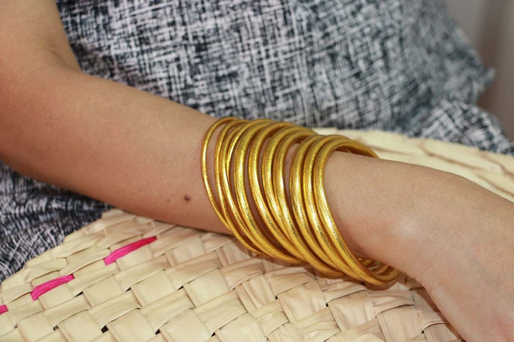 Gold Buddhist Temple Bracelet Buddhist Temple Bracelet